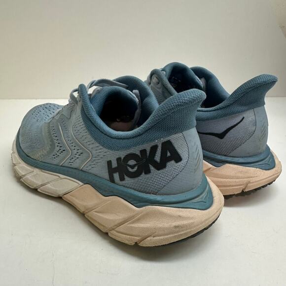 Hoka Arahi 5 Support Shoe Running Sneaker Women's Size 7.5 Light Blue - Picture 7 of 12